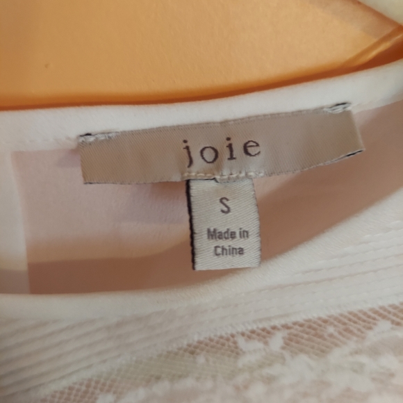 Joie lace 3/4 sleeve blouse - Picture 3 of 3